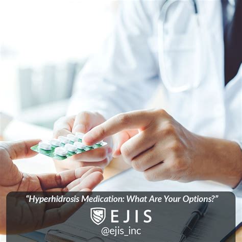 Hyperhidrosis Medication What Are Your Options Hyperhidrosis