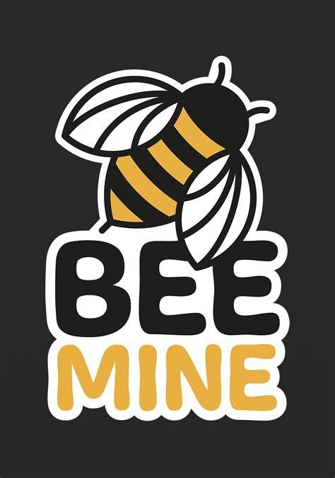 Bee Mine Cute Bee Tote Bag By Bisams In 2021 Cute Bee Bee Mine