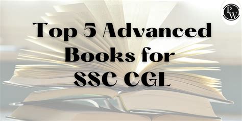 Top 5 Advanced Books For Ssc Cgl