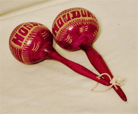 Honduras Maracas Longitud 85 2159cm Pañuelo Etsy