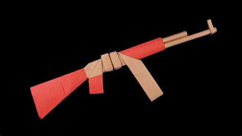 Origami Gun Ak 47 Easy