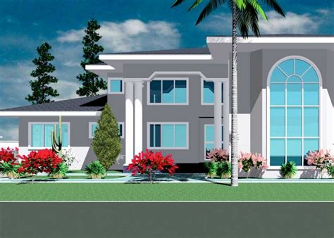 Architectural Design Home Plan For Ghana And All Africa