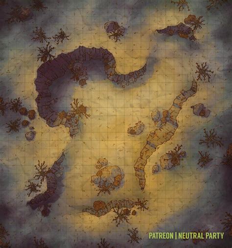 50 Battlemaps By Neutral Party Album On Imgur Desert Map Spooky