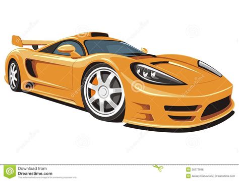 Sports Car Royalty Free Stock Image Image 30777916