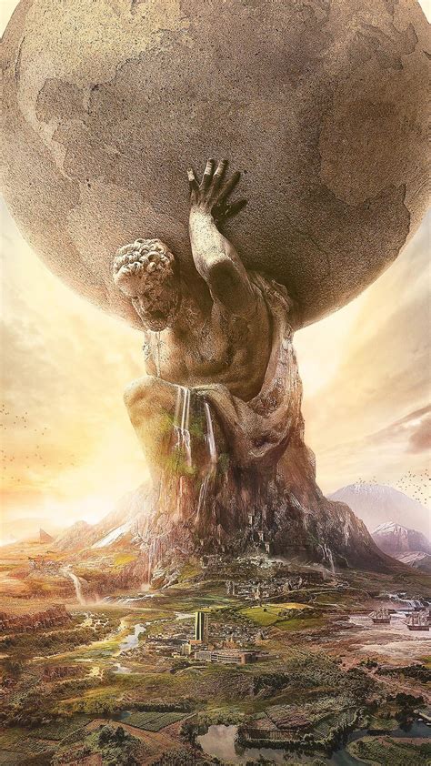 Greek God Holding Up The World The Titan Atlas In Greek Mythology