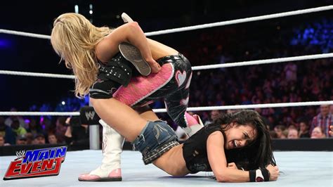 Natalya Vs Aj Lee Divas Championship Match Wwe Main Event March 11