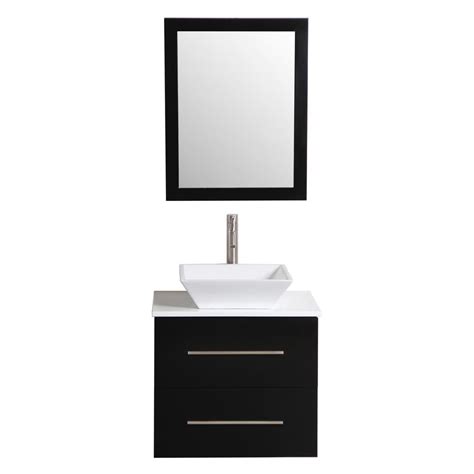 Tradewindsimports offers 24 inch bathroom vanities collection page where you find only size width 24 inch vanities. Decor Living Berto 24 in. W x 19 in. D Floating Vanity in ...