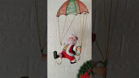 Electric Parachute Santa Claus Plush Doll Toy Singing Dance Creative Christmas Youtube