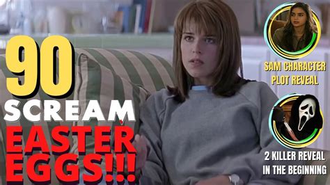 Scream 1996 Easter Eggs Foreshadowing And Movie References Youtube