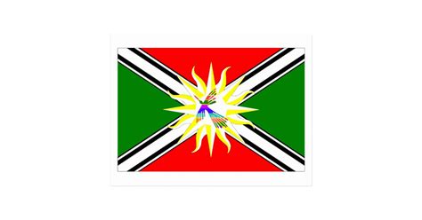 Santo Domingo Flag Postcard