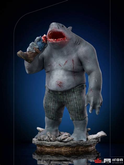 Statuette The Suicide Squad Bds Art Scale King Shark 23cm Figurines