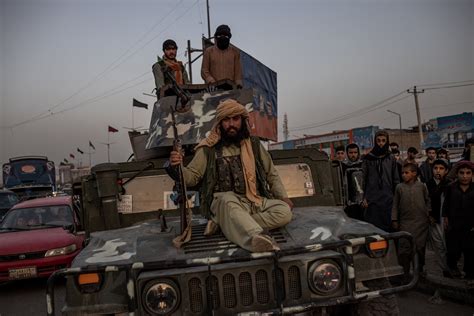 kabul s sudden fall to taliban ends u s era in afghanistan the new york times