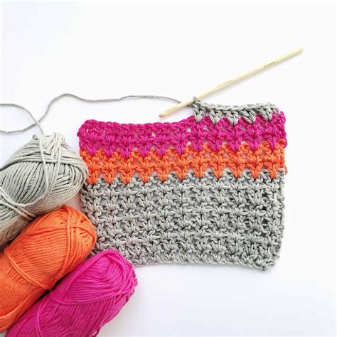 How To Crochet The V Stitch A Video Tutorial Hanjan