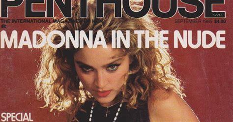 Madmusic My Madonna Collection Magazine Penthouse Us September