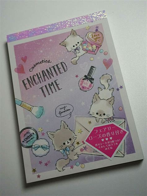 Q Lia Enchanted Time Kawaii Large Memo Pad Japan Special Scented Pages
