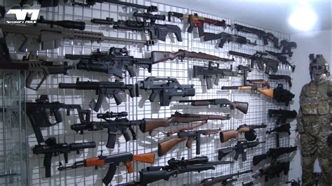 new huge airsoft collection airsoft mike airsoft armory airsoft armoury youtube