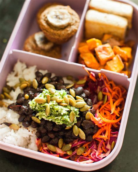 Caribbean Inspired Vegan Bento Box Meal Prep Video Video