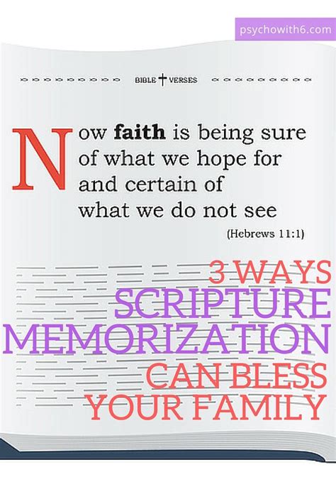 Scripture Memorization Is An Underused And Powerful Tool For