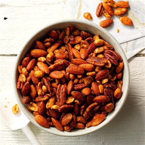 Warm Spiced Nuts Recipe Taste Of Home