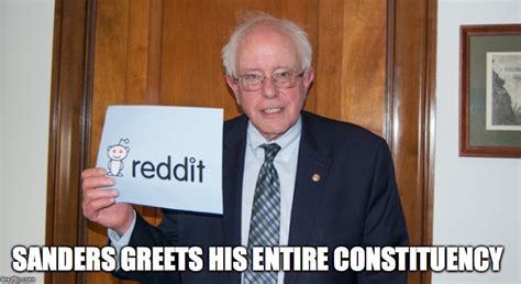 Sanders Reddit Imgflip