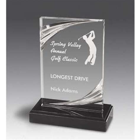 Arlington Diamond Carved Acrylic Award Awardmakers