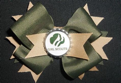 Girl Scouts Bow By Itsybitsybowtique On Etsy Mo Os