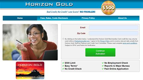 If you didn't have the opportunity to activate your credit. Horizon Outlet - Buy Now Pay Later Stores