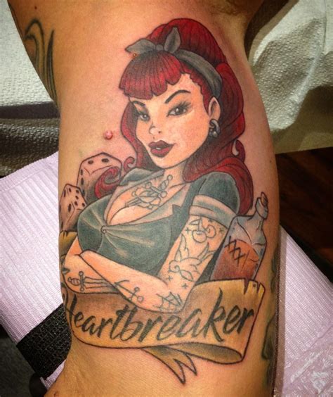 Pin Up Tattoos Designs Ideas And Meaning Tattoos For You Gambaran