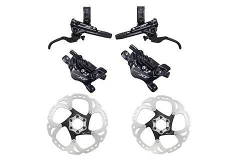 Pair of Brakes Shimano XT M8120 R sine (without disc) 170cm 100cm Black With Shimano XT Disc ...