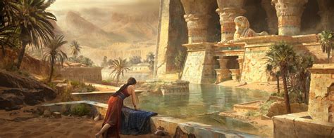 Fantasy Egyptian HD Wallpaper By Constantin Marin