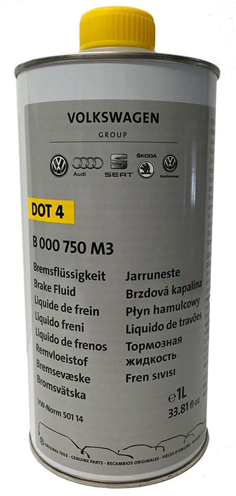 Líquido De Frenos Original Vw Dot 4 1l B000750m3 Tienda De Recambios