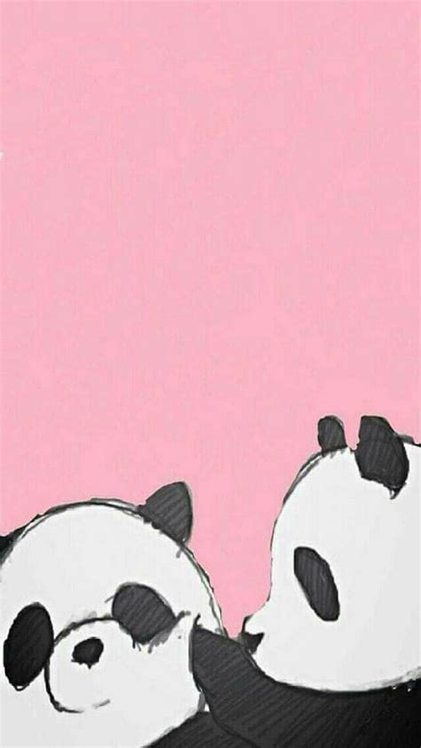 Pink Kawaii Panda Wallpapers Top Free Pink Kawaii Panda Backgrounds