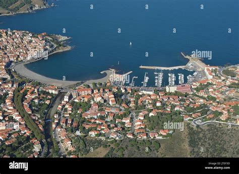Banyuls Sur Mer Pyrenees Orientales France Stock Photo Alamy