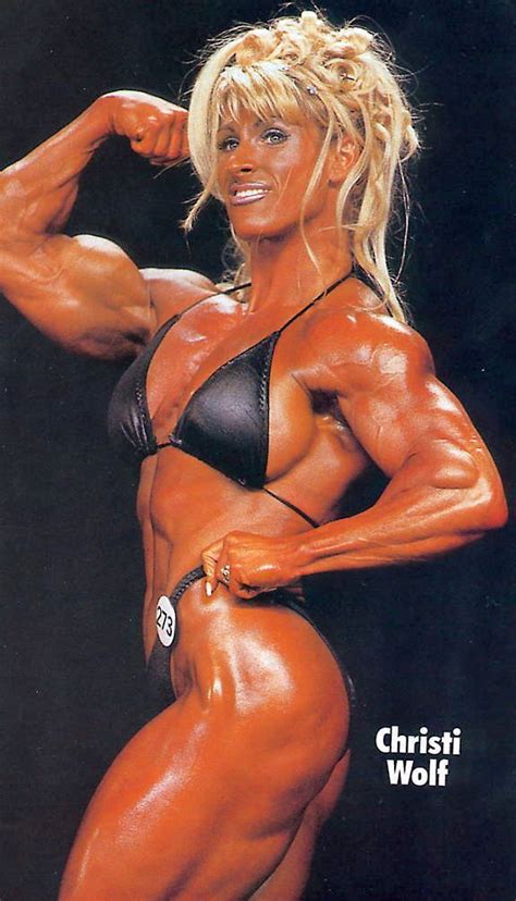 Christi Wolf Is A Bodybuilder Model And Former American Professional