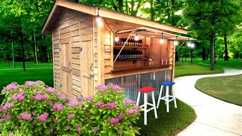 How To Build A Bar Shed Encycloall