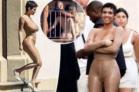 Kanye Wests Wife Bianca Censori Cant Stop Wearing Naked Outfits