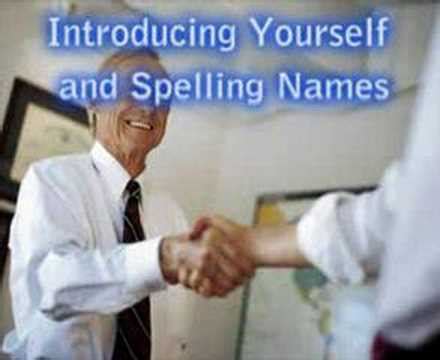 Real English® 6 - Introducing yourself and introducing others - YouTube