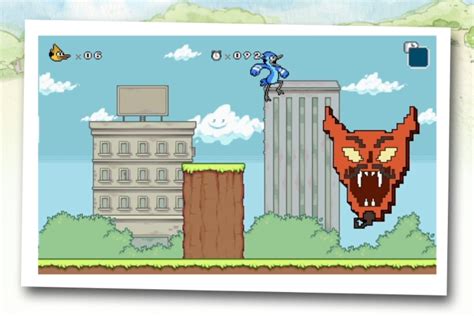 Regular Show 3ds Game Takes Mordecai And Rigby To 8 Bit Land Polygon