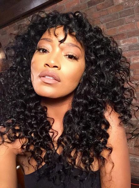 Do We Love It Keke Palmer Rocks Long Curly Tresses The Young Black