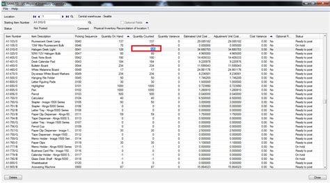 Complete this section and become an excel pro! I/C Physical Inventory Reconciliation Process - Sage 300 ...