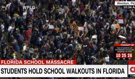 Photos Of Florida Student Walkouts Against Gun Violence Show How