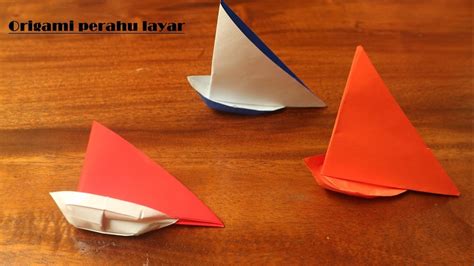 Cara Membuat Origami Perahu Layar Dengan Cepat Origami Kapal Layar My