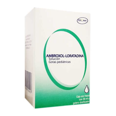 Ambroxol Loratadina Medi Mart solución pediátrica en gotas 30 ml Walmart