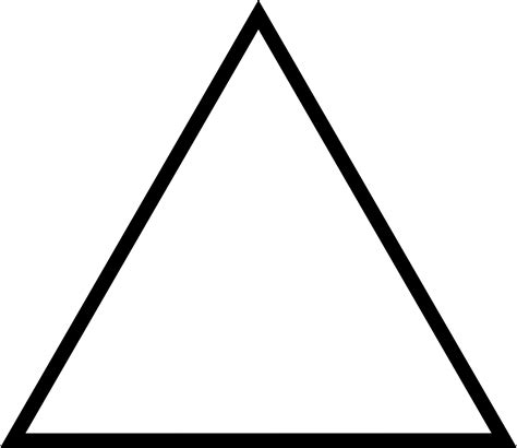 Triangulo Equilátero Png Transparent Image Png