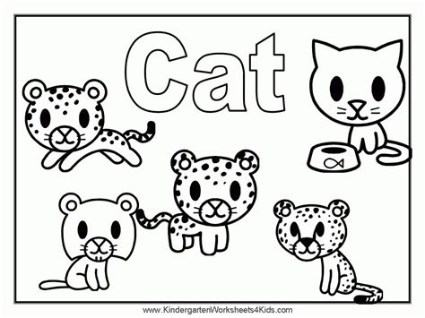 Coloring Pages Of Dogs And Cats - Coloring Home