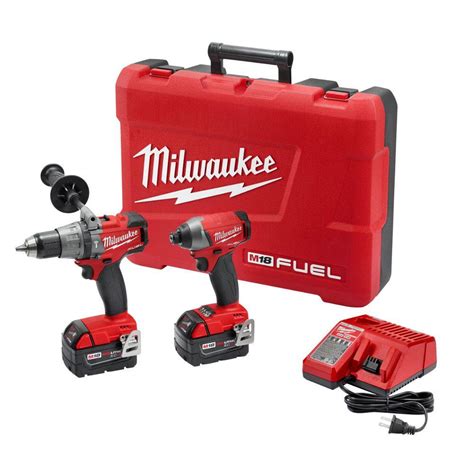 Milwaukee M18 FUEL 18 Volt Lithium Ion Brushless Cordless Hammer Drill