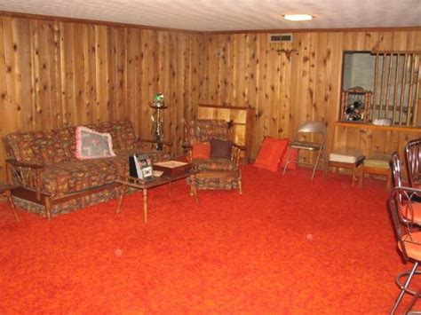 In 60s And 70s Having A Finished Basement Meant Having Low Suspended