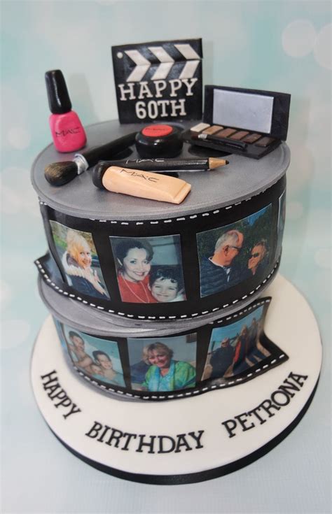 Surprise your dad on his 60th birthday with a big and delightful cake. Lots of memories shared on this 60th birthday cake | 60th ...