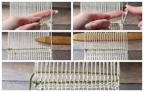 Hand Manipulated Lace Weaving Warped Fibers