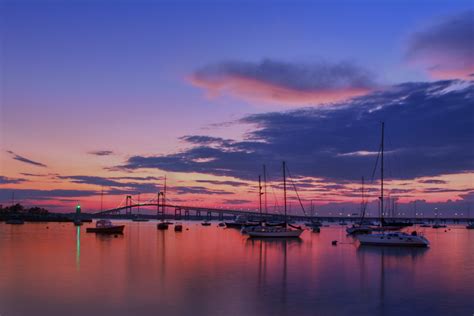 Seascape Photography At Newport Harbor